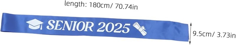 Graduation Stoles Sashes Set of 4 Durable Fabric for Kindergarten to Doctorate - Image 2